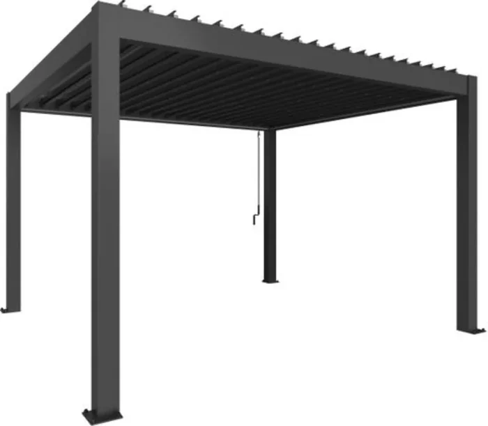 Biohort Pergola Gr. 3 x 3, dunkelgrau-metallic