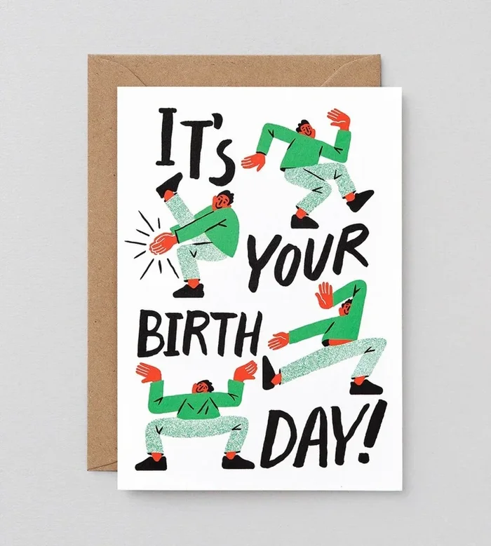 ‘Birthday Dance’ Card