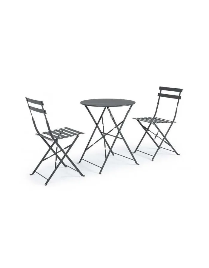 Bistrot Wissant Anthrazit-Set