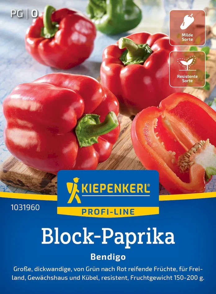 Block-Paprikasamen Bendigo, F1