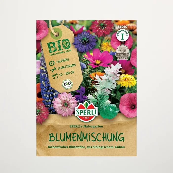 Blumenmischung ‚SPERLI’s Naturgarten‘ Samen BIO