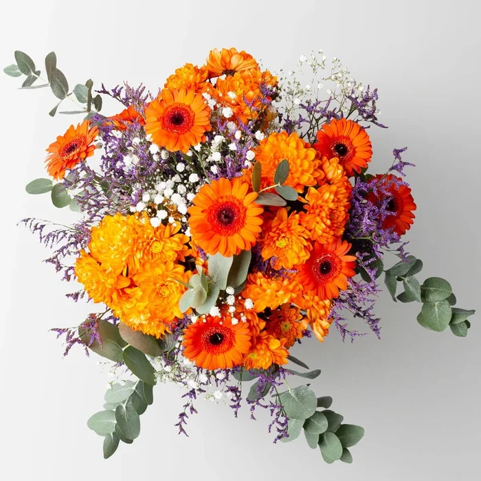 Blumenstrauß ‚Rotterdam‘, handgebunden