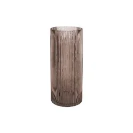 Blumenvase Allure Straight groß 30x 12 cm – schokoladenbraun