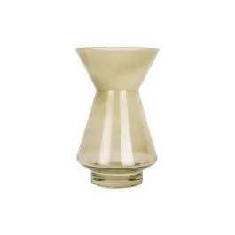 Blumenvase Glow mittel 22x 13,5 cm – moosgrün