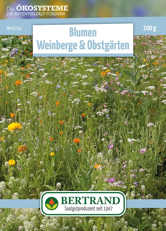 Blumenwiese Blumen Weinberge & Obstgärten (100 g)
