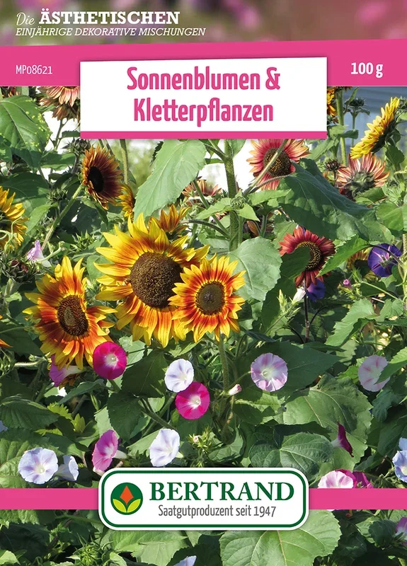 Blumenwiese Sonnenblumen & Kletterpflanzen (100 g)
