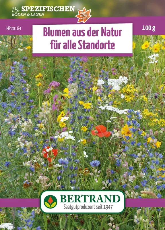 Blumenwiese Wildblumen für jeden Standort (100 g)