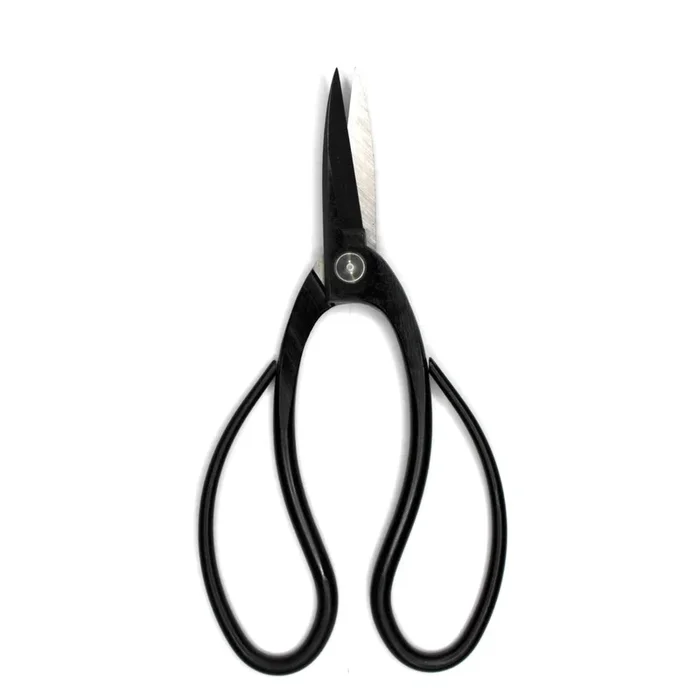 Bonsaischere mittelbreit 19.5 cm Carbonstahl