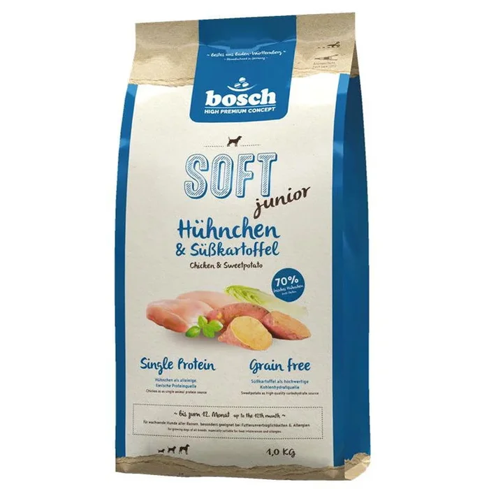 Bosch HPC Soft Junior, Hühnchen und Süßkartoffel, 1 kg
