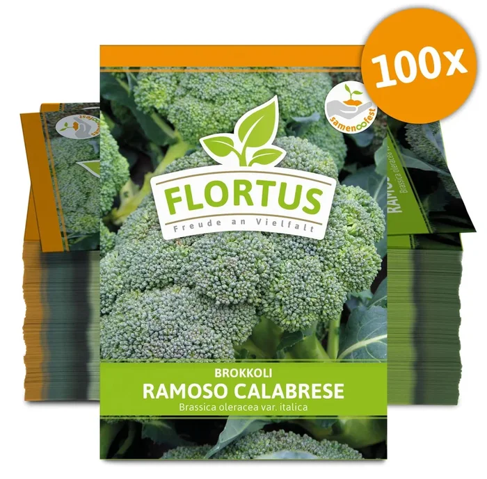 Brokkoli Ramoso Calabrese (100 Stück)