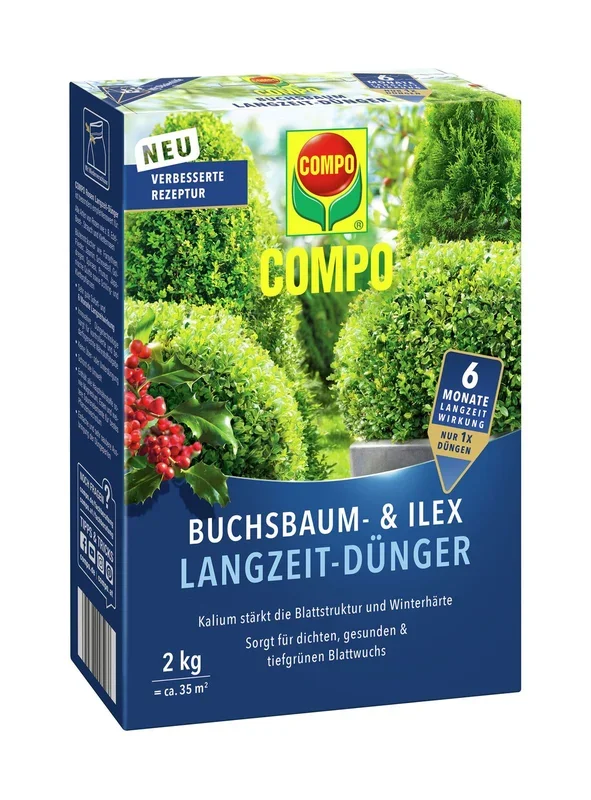 Buchsbaum- und Ilex Langzeit-Dünger (2 kg)