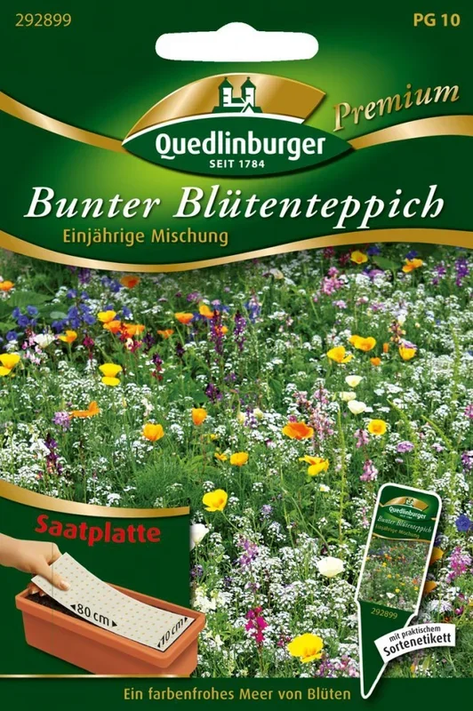 Bunter Blütenteppich