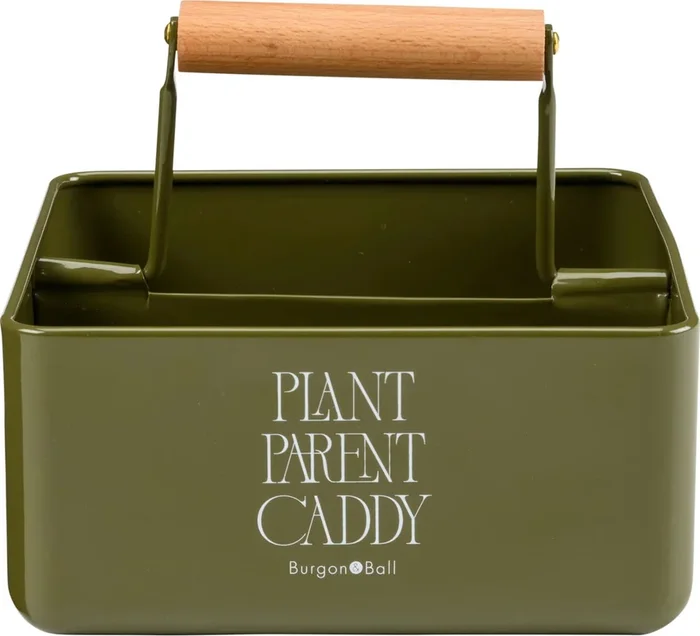 Burgon & Ball Caddy „Plant Parent“ – Olive „Collector“