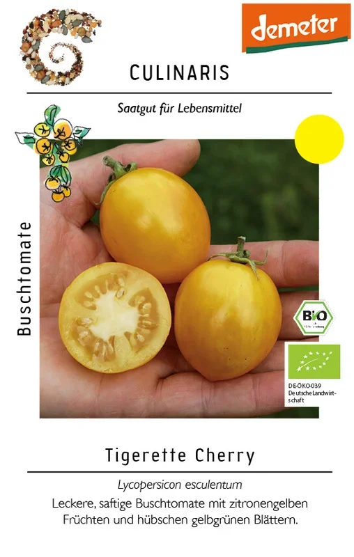 Buschtomate Tigerette Cherry