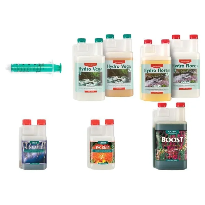Canna – Düngemittelpaket – Hydro Boost