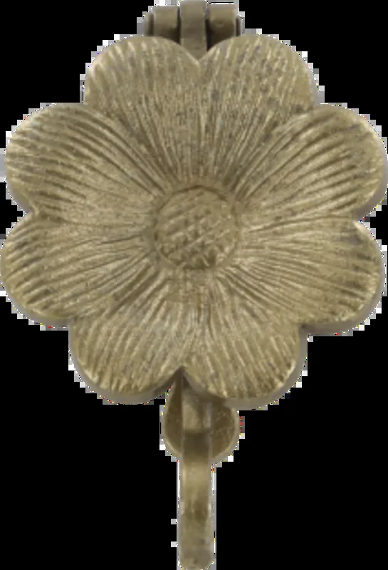 Chic Antique Türklopfer „Blume“