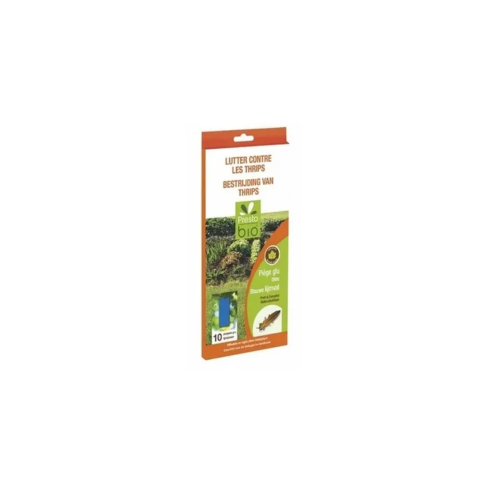 CHROMATISCHER KLEBER FALLEN Blue Thrips PRESTOBIO 10 Stk