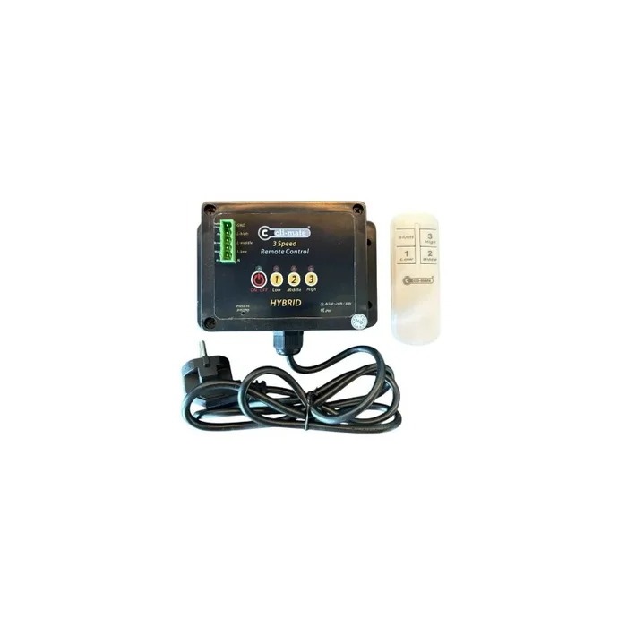 CLI-MATE® 3 Speed Remote Control (Hybrid fan)