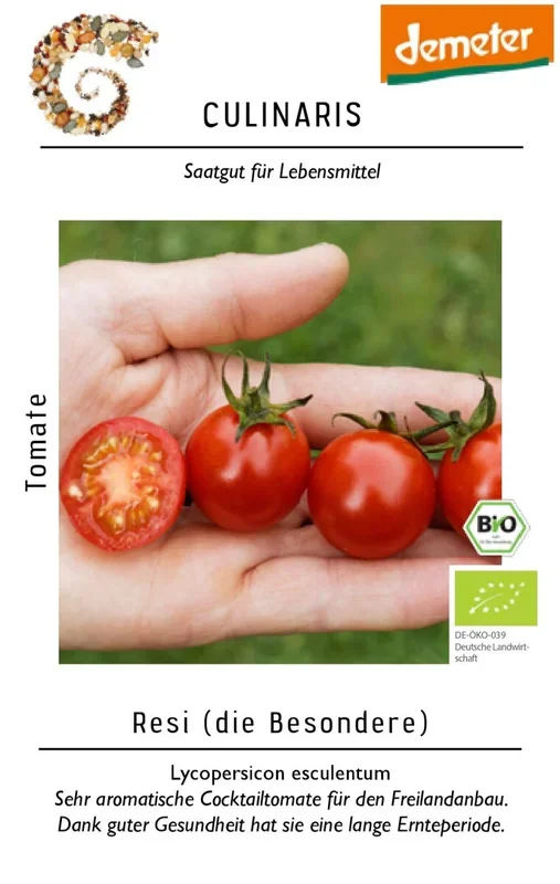 Cocktailtomate Resi aromatische Freilandtomate