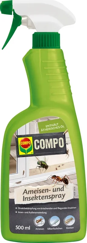 COMPO Ameisen- und Inspektenspray, 500 ml