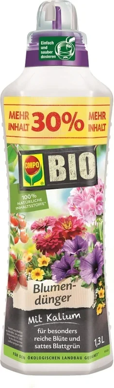 COMPO Bio Blumendünger, 1,30 l