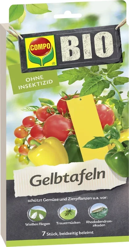 COMPO BIO Gelbtafeln, 7 Stück