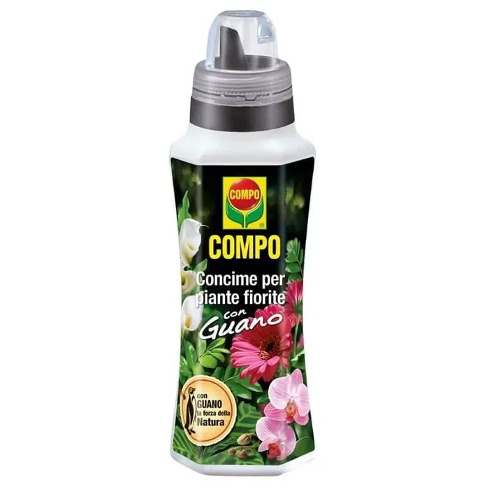 COMPO DÜNGEMITTEL LIQ BLÜHENDE PFLANZEN mit GUANO 500 ml