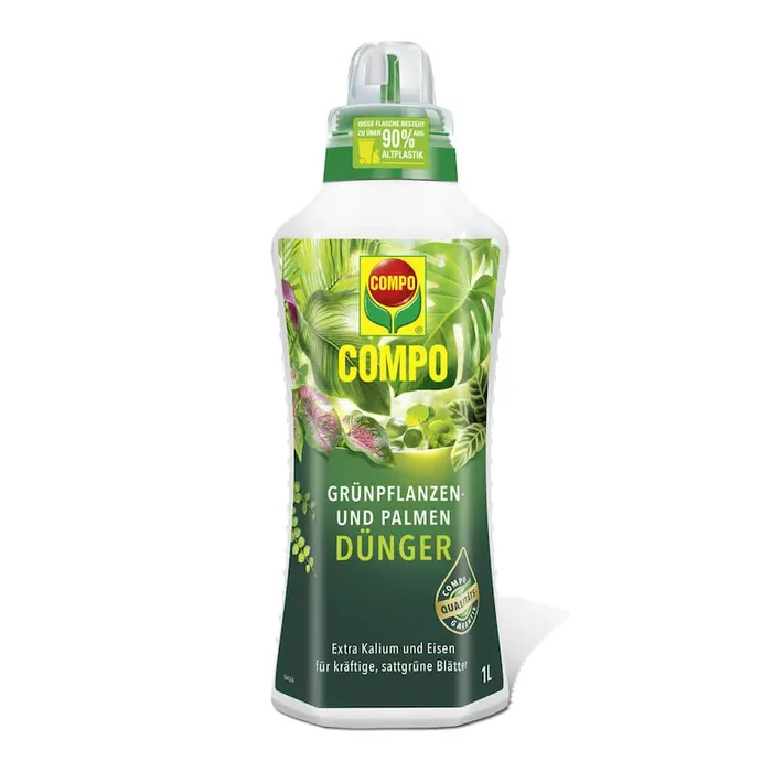 COMPO Grünpflanzen- und Palmendünger, 1 Liter Bestellnummer 7704754