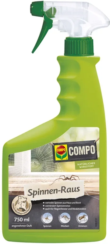 COMPO Spinnen-Raus, 750 ml