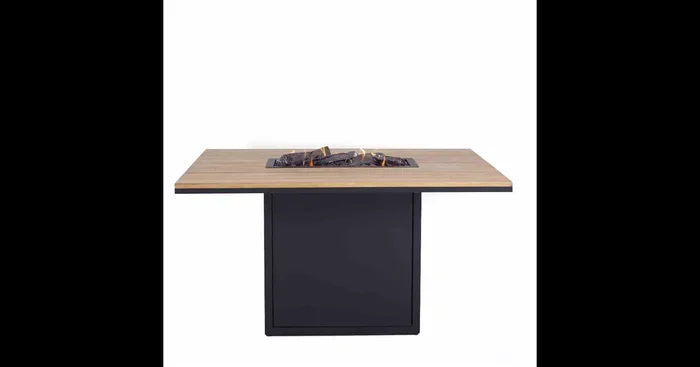 Cosi Cosiloft 120 Relax dining Teakplatte 120x80x67cm