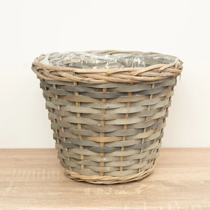 Cottage Wicker Pot | Brown