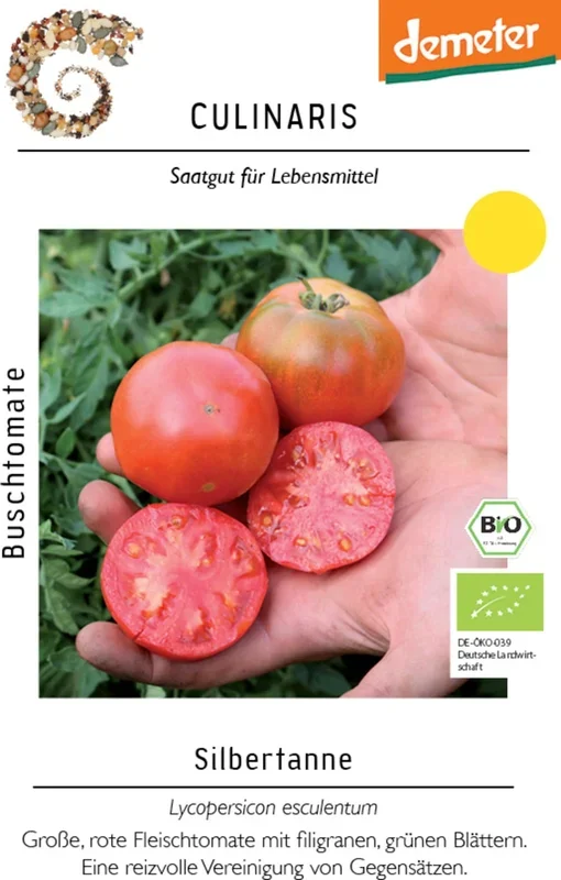 Culinaris Bio Buschtomate Silbertanne