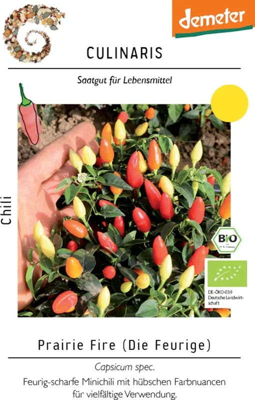 Culinaris Bio Chili Prairie Fire