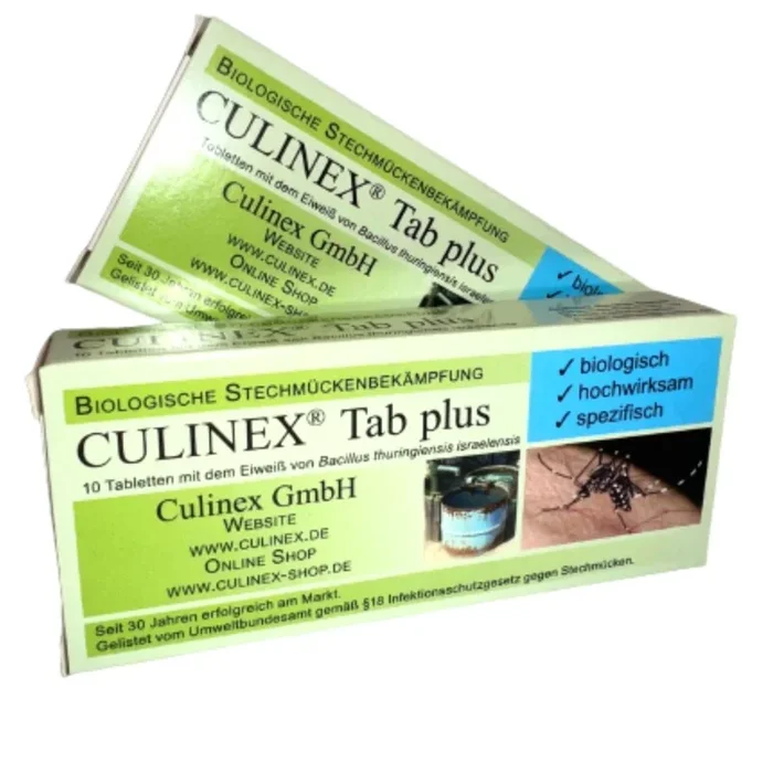 Culinex Tab plus gegen Mücken Doppelpackung (2×10 Stück)