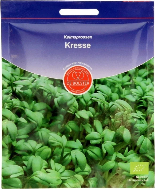 De Bolster Keimsprossen „Kresse“, 50 g
