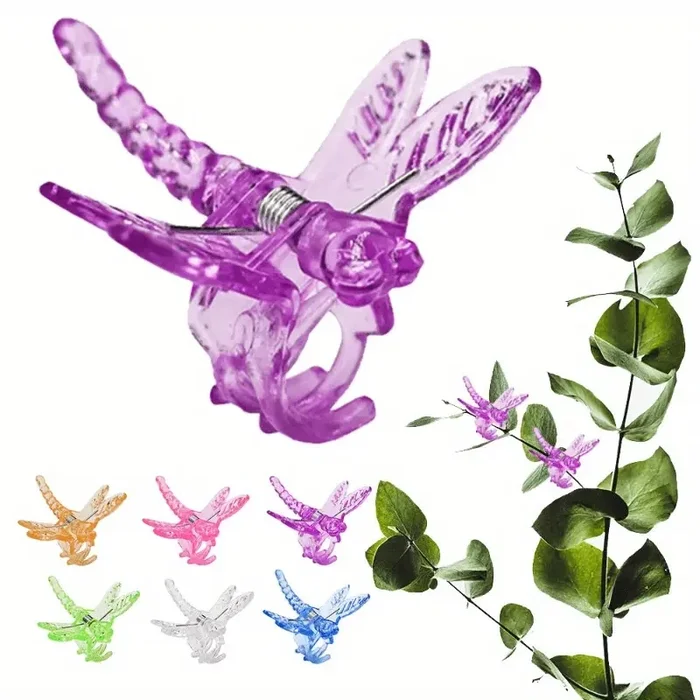 Decorative Clips Dragonfly 50Pcs