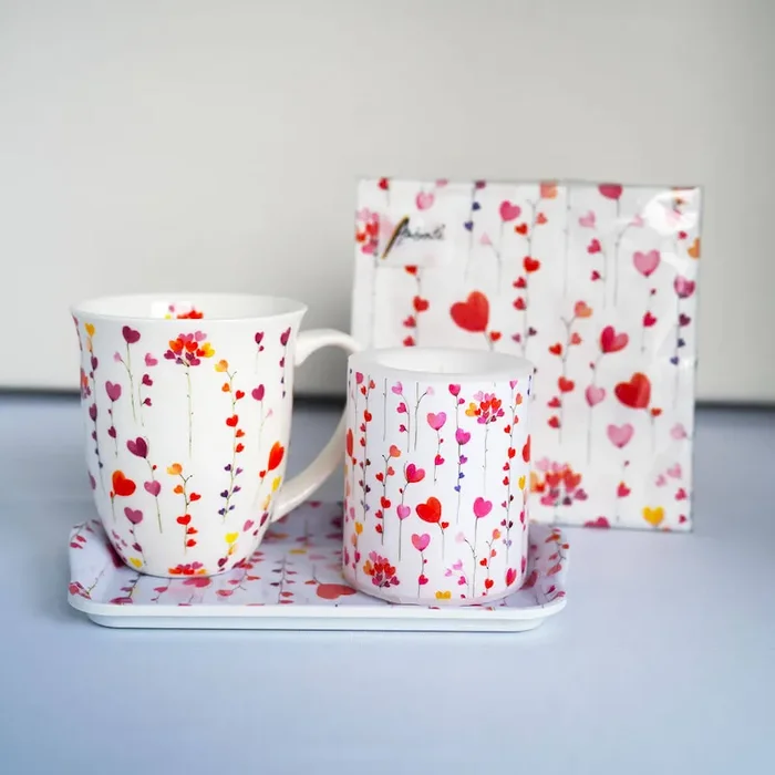 Deko-Set „Herzen“ Bestellnummer 9007157