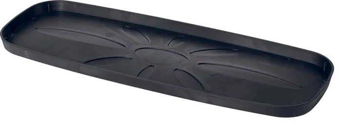 Deroma Untersetzer Pflanzkasten „Origin“ 48 cm, Anthrazit