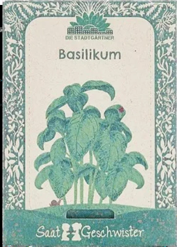 Die Stadtgärtner Saatgut – Basilikum