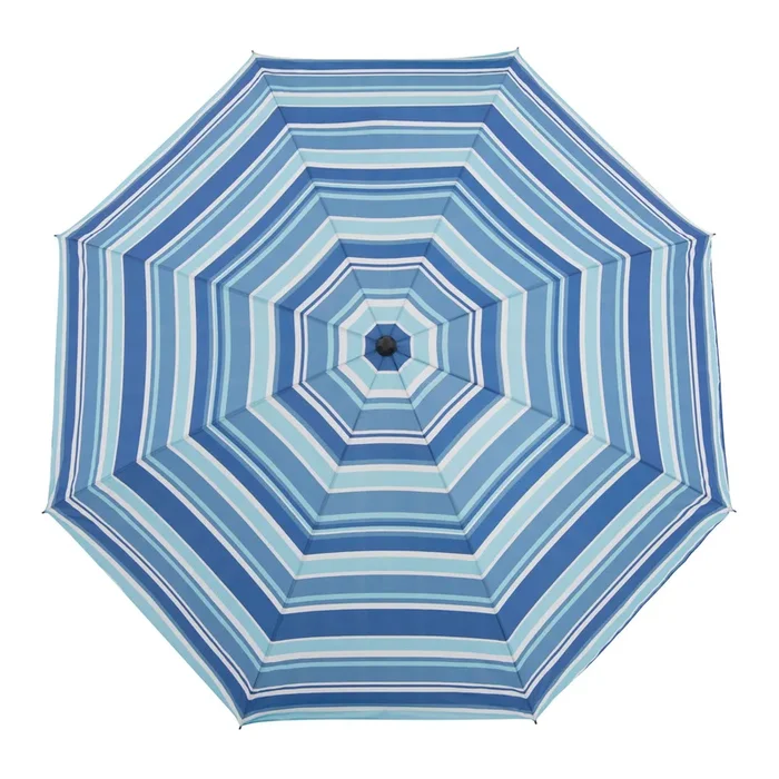 Doppler Beach-Sonnenschirm ‚Como‘, blauweiß, Ø ca. 160 cm