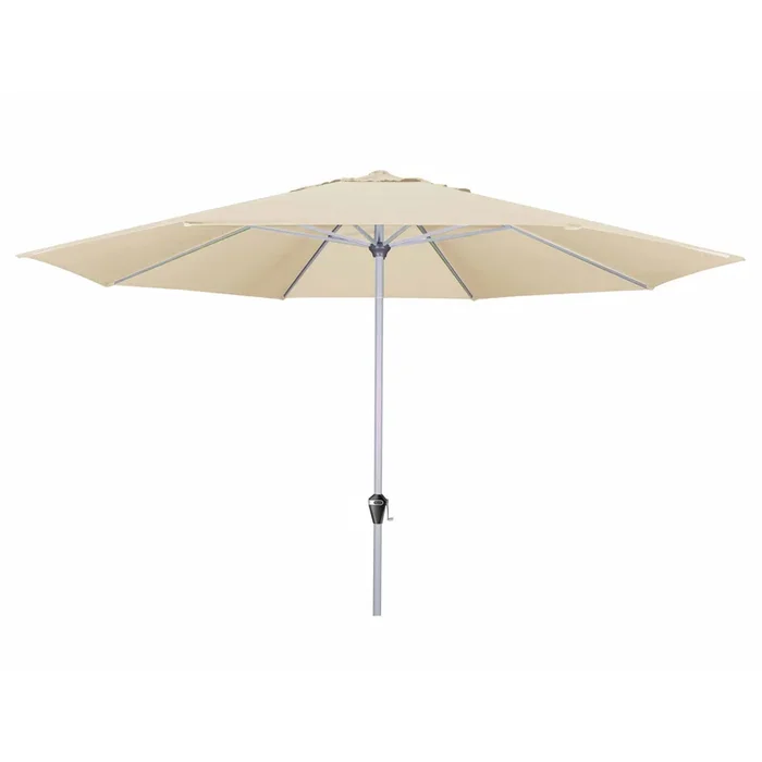 Doppler Sonnenschirm ‚Active Kurbel‘, natur, Ø ca. 380 cm