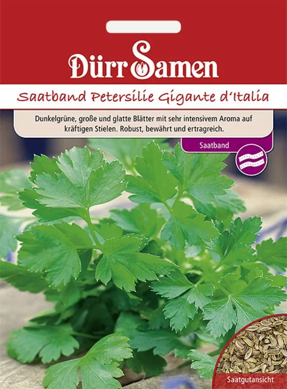 Dürr Samen Saatband Petersilie Gigante d’Italia