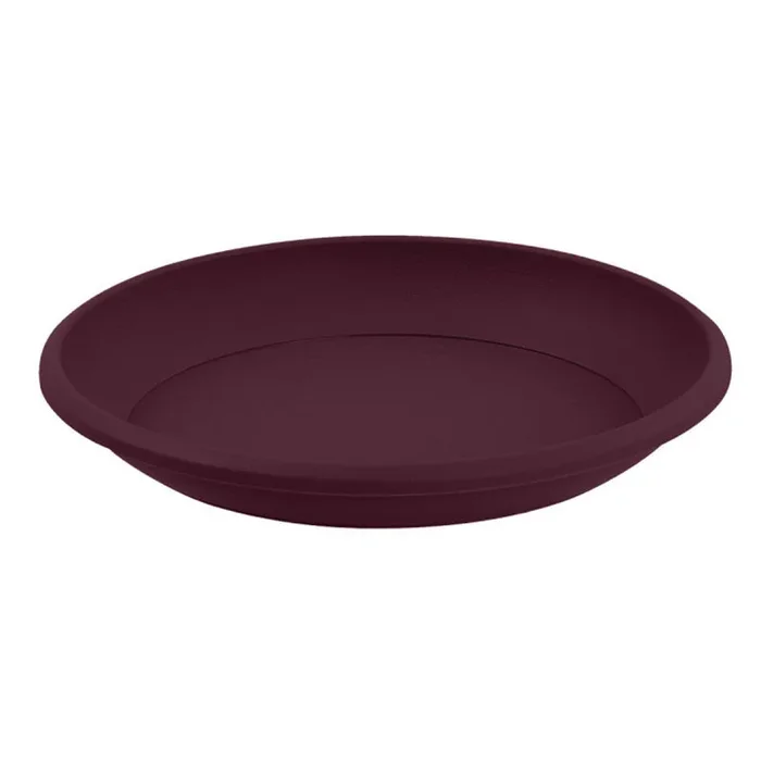 EDA – Runde Untertasse Osaka 38cm für 50cm Topf – Burgunderrot