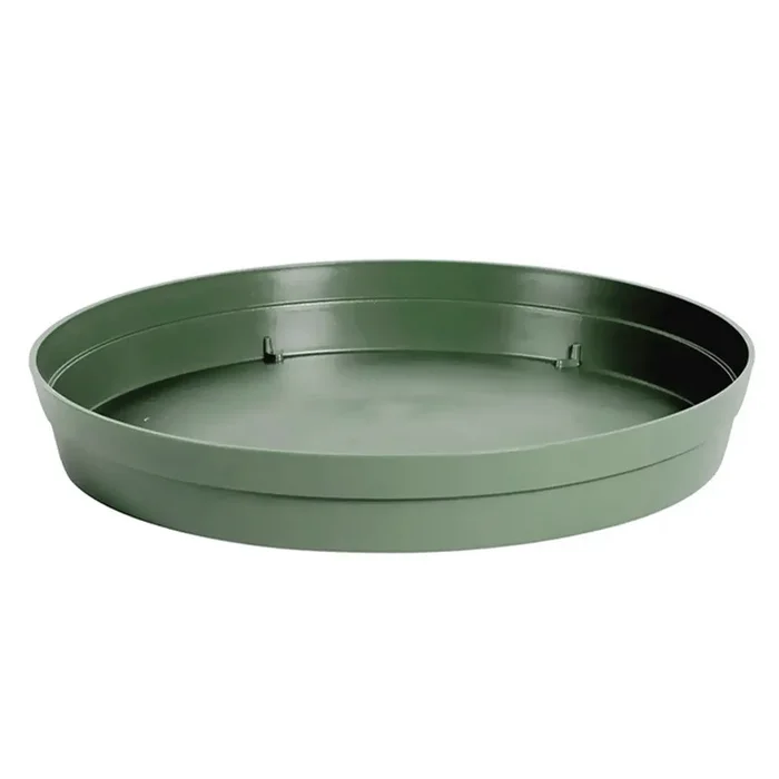 EDA – Runde Untertasse Toscane Ø22,5cm lorbeergrün