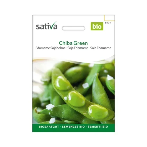 Edamame Sojabohne Chiba Green Biosamen bo94
