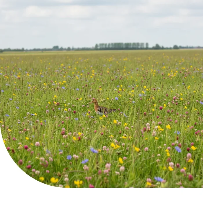 Einheimische Blumenmischung Uferschnepfe & Wiesenvögel