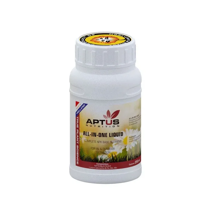 Engrais APTUS – ALL IN ONE LIQUID 250 ML , engrais liquide croissance et floraison
