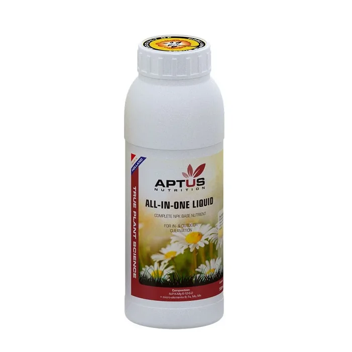 Engrais APTUS – ALL IN ONE LIQUID 500 ML , engrais liquide croissance et floraison