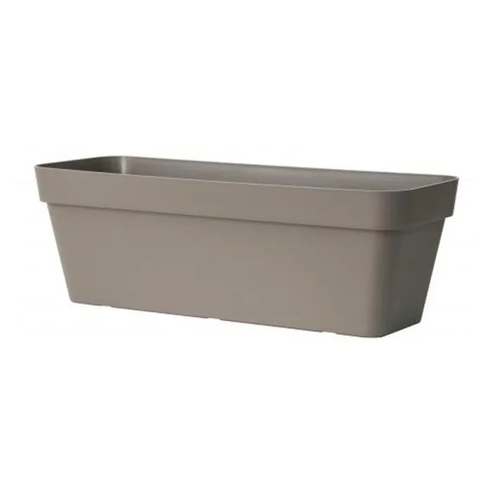 Euro 3 Plast Pflanzkasten ‚Mitu Pac‘, taupe, ca. 50 x 18 x H 16,5 cm