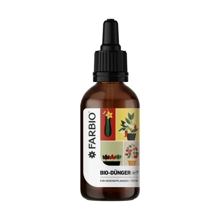 FARBIO® Bio-Dünger für Gemüsepflanzen, 100ml